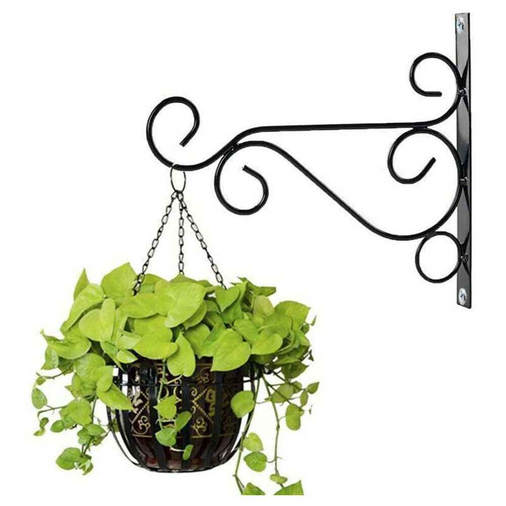 4 Pieces Of Black Ironwork Hooks