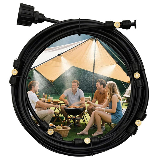 Misters For Outside Patio Outdoor Misting Cooling System For Patio Garden Greenhouse Trampoline