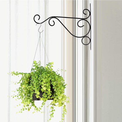 4 Pieces Of Black Ironwork Hooks